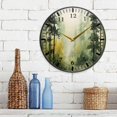 thumbnail image 6 of Mountain Forests Wall Clock Silent Non-Ticking Round 12 Inch Quartz Battery Operated Wall Clock for Kitchen,Bedroom,School,Living Room Home Decor, 6 of 7
