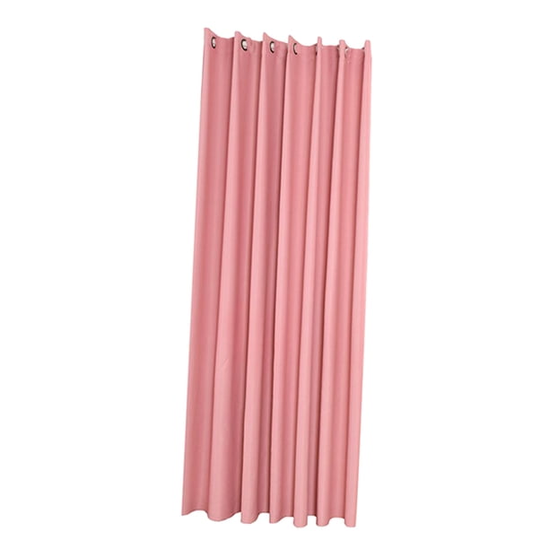 Panel opaco para dormitorio - Tratamiento de ventana Sólido con aismiento térmico Rosa 140x245cm Sunnimix Cortina de bloqueo