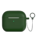thumbnail image 4 of Audífonos Funda protectora de silicona elástica para Apple Airpods Pro 2 (verde militar), 4 of 9