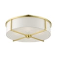 thumbnail image 2 of Livex Lighting - Wesley - 4 Light Semi-Flush Mount in Contemporary Style - 19, 2 of 13