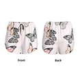thumbnail image 5 of Lsque Beautiful Butterfly Printed Women's Running Shorts with Liner Pockets,Elastic Quick Dry Workout Athletic Gym Yoga Shorts,Womens High Waist Shorts-XX-Large, 5 of 9