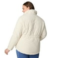 thumbnail image 6 of Free Country Women's Plus Size Cirrus Quilted Reversible Jacket Oat 1X, 6 of 9