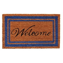 Home & More Border Welcome Coir Outdoor Doormat