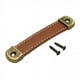 thumbnail image 1 of 2x Agarraderas de Armario Empotradas, Accesorios para Viajar, Cintas de Repuesto, Asa de Equipaje de Cuero Sintético para Guardarropa, Mobiliario, Caj 2 piezas, 1 of 8