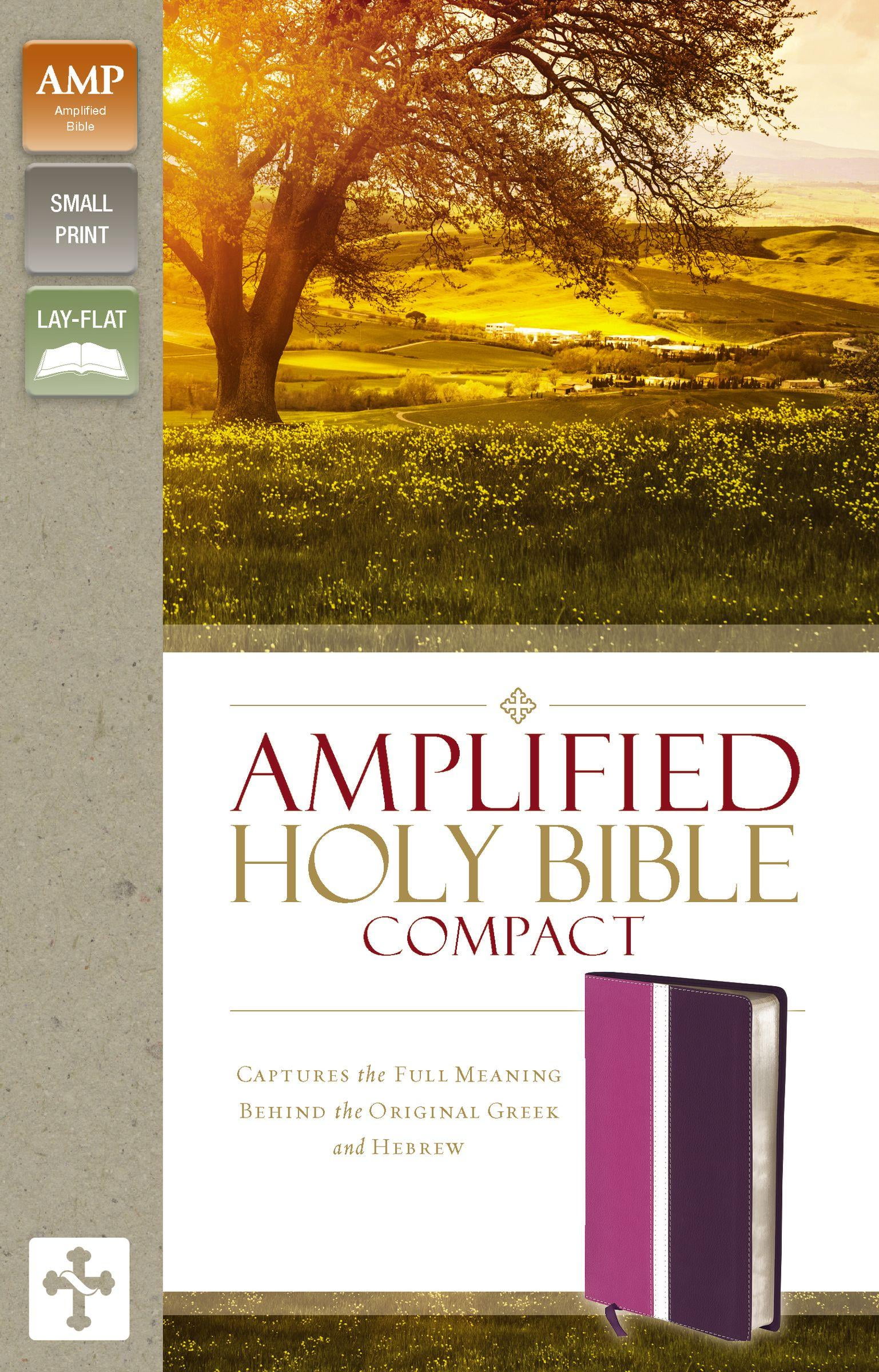 Amplified Holy Bible, Compact Captures the Full Meaning Behind the Original Greek and Hebrew