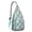 Greenish-blue-41, variant on Snow Penguin Pattern Sling Backpack - Cartoon Emperor Penguin Crossbody Bag, Small Shoulder Pack for Travel (Cute Winter Design, Lightweight & Durable)
