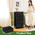 thumbnail image 3 of Kanworse 4 Drawer Fabric Dresser for Bedroom Minimalist black style leopard seamless Chests of Drawers for Closet Organizers Storage, 3 of 8