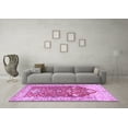 thumbnail image 3 of Ahgly Company Indoor Rectangle Animal Purple Traditional Area Rugs, 4' x 6', 3 of 4