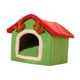 thumbnail image 1 of Cómoda casa para gatos con asta de alce, semicerrada y cálida para gatos y mascotas pequeñas. L, 1 of 9