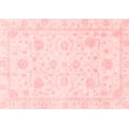 thumbnail image 1 of Ahgly Company Machine Washable Indoor Rectangle Oriental Red Traditional Area Rugs, 5' x 7', 1 of 4