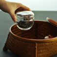thumbnail image 1 of Tea Canister Glass Tea Dispenser with Lid tea party tea for Countertop Office Refridgerator Large, 1 of 8