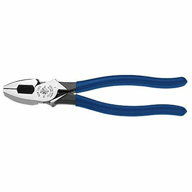 Lineman&39s Fish Tape Pulling Pliers, 9" Side Cutting Hand