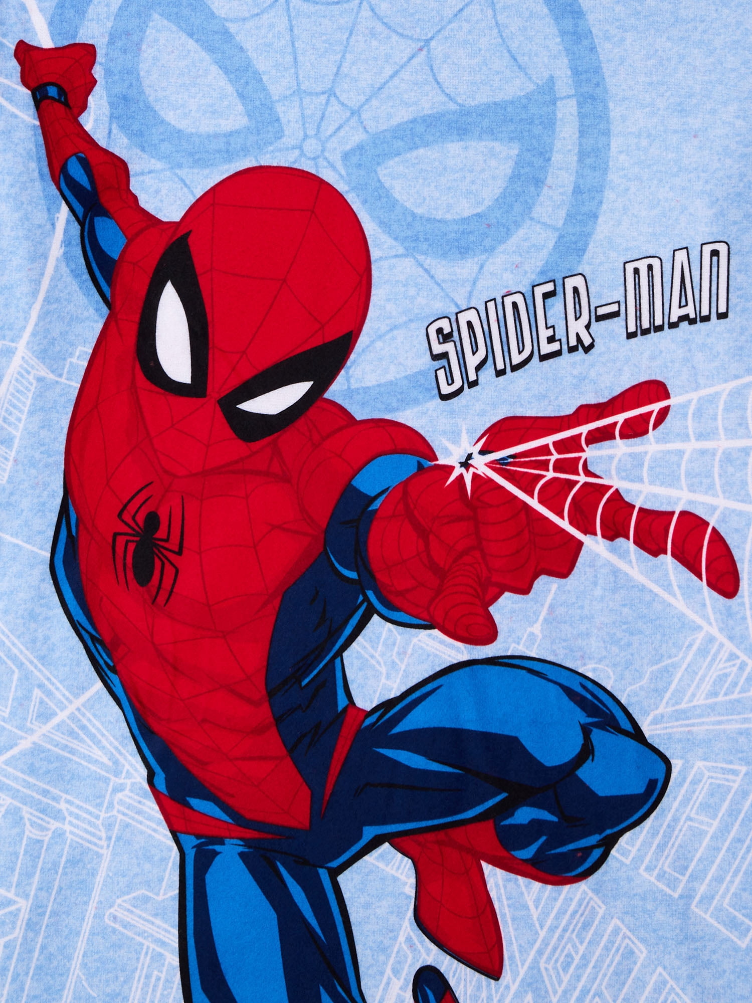 Spider-Man Boys Long Sleeve Top and Pants Pajama Sleep Set, 2-Piece, Sizes 4-12