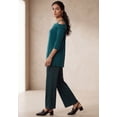 thumbnail image 3 of Jessica London Women's Plus Size Cold Shoulder Top, 3 of 4