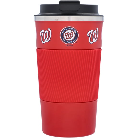 Washington Nationals 18oz Coffee Tumbler with Silicone Grip