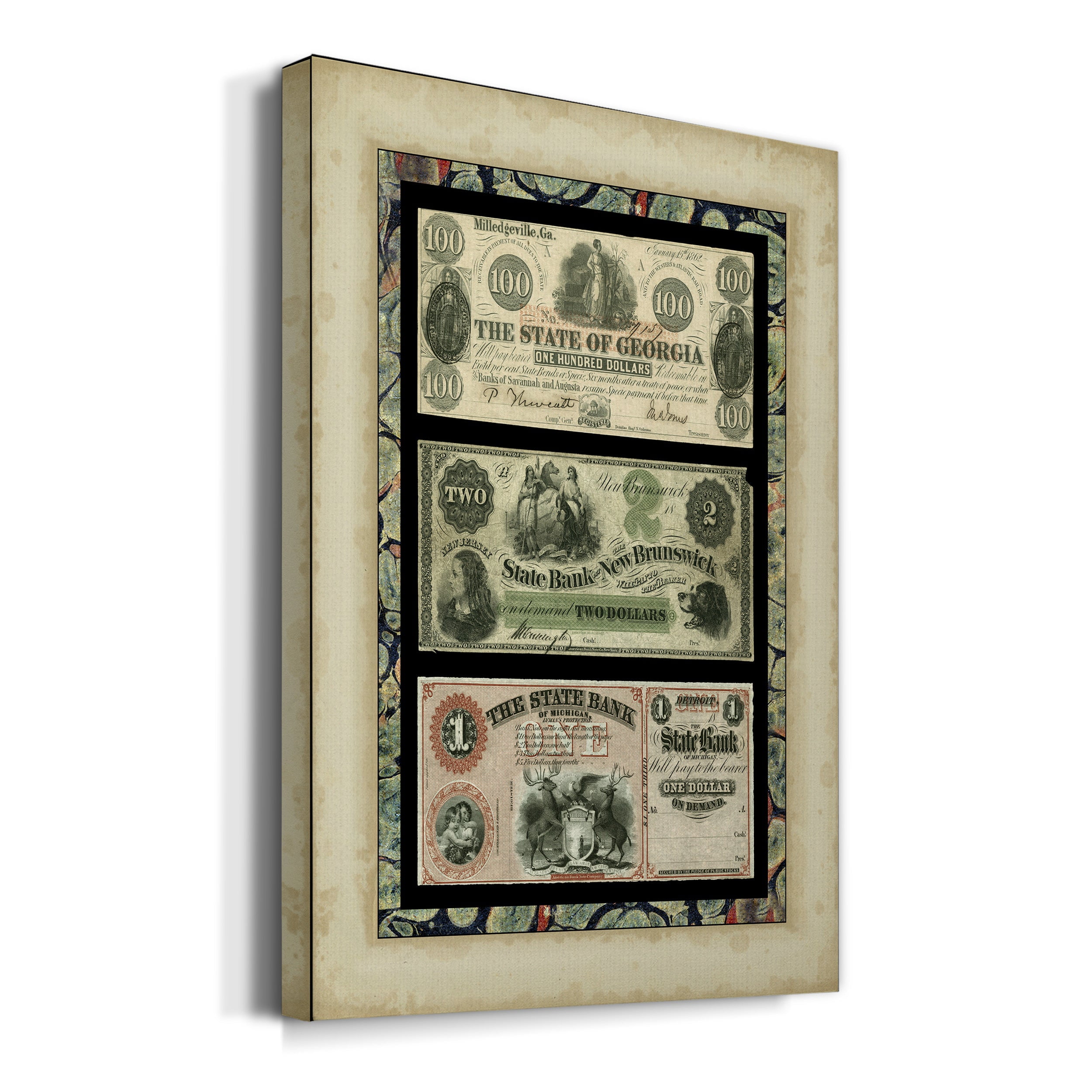 Money Money Money I Premium Gallery Wrapped Canvas - Ready to Hang