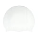 thumbnail image 1 of Gorros de natación de silicona impermeables de rayas únicos 1 Pc Blanco, 1 of 5