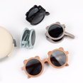 thumbnail image 2 of Gafas de sol plegables para niños, lindas gafas de sol de estilo panda pequeño, anti-ultravioleta, de moda, 2 of 6