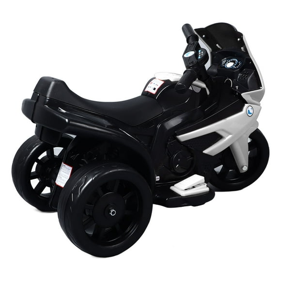 Moto Eléctrica Infantil, Recargable Para Niños, Asiento Grande 2 A 5 Años, Ruedas Con Música Y Luces, Material ABS