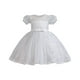 thumbnail image 1 of Vestido elegante para niña, accesorios de disfraz, vestido con mangas abullonadas, vestido de princesa 130cm, 1 of 9