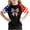Black3, variant on GERsome Boys Girls American Flag T-Shirts Short Sleeve Crewneck Patriotic Graphic Tee for 4th of July, 7-8 Years