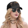 thumbnail image 5 of Naloa Modern Skull Sisters Adult adjustable Print Baseball Hat, Patchwork curved brim baseball capfor Men and Women, One Size, 5 of 5