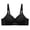 Black, variant on CAICJ98 Lingerie for Women Compression Wirefree High Support Bra for Women S to Plus Size Everyday Wear, Exercise and Offers Back Support Hot Pink,46