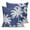 Indigo, White, Ivory, variant on 26x26 Pillow Covers Set of 2, Blue Palm Trees Square Throw Pillow Covers for Couch/Sofa/Living Room, Farmhouse Tropical Summer Beach Decorative Soft Pillowcases for Couch Throw Pillows
