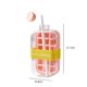thumbnail image 2 of 1 cubitos de hielo 2 en botella de bandeja con fabricante de paja (800 ml) rosa, 2 of 4