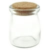 Glass Jar Favors Corked Bottle, 3-inch, 12-Piece, Spice Jar