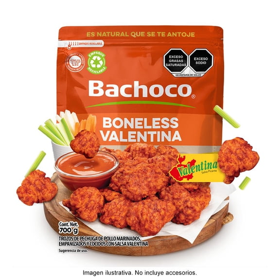 Boneless Valentina Bachoco congelados 700g