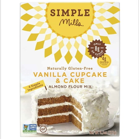 Simple Mills® Vanilla Cupcake & Cake Almond Flour Mix 11.5 oz.