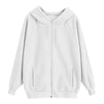 thumbnail image 4 of Bigetiay Girls Letter Print Zip Up Hoodie Long Sleeve Warm Winter Casual Light Jacket for Fall Girls Clothes 3-5 Years, 4 of 4