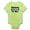 Kiwi, variant on CafePress - Protected By A Pit Bull Body Suit - Baby Light Bodysuit, Size Newborn - 24 Months