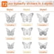 thumbnail image 2 of 72Pcs 3D Butterfly Wall Decor 3 Sizes Butterfly Decorations Butterfly Party Cake Decorations 3D Butterfly Stickers Decals for Girls Kids Baby Bedroom, 2 of 4