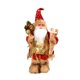 thumbnail image 2 of Muñeco de Papá Noel navideño, decoración navideña, regalos versátiles, Papá Noel creativo de pie para el hogar 30 centímetros, 2 of 9