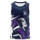 thumbnail image 3 of Camiseta polo de entrenamiento verde NRL Storm para hombre | Melbourne Storm 2024 (nombre y número personalizados), 3 of 5