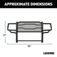 thumbnail image 3 of LUVERNE 321804 Prowler Max Custom Black Steel Truck Grille Guard Fits select: 2019-2023 RAM 2500, 2019-2023 RAM 3500, 3 of 5