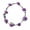 Purple, variant on JNHKLASR Led Light Flower Headband,Glow Blinking,Hair Wreath for Evening Party,Wedding,Festival Christmas,NewYear Party