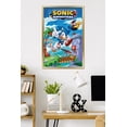 thumbnail image 2 of Sonic Superstars (2023) - Group Scene Wall Poster, 22.375" x 34" Framed, 2 of 5