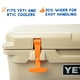 thumbnail image 5 of Kit de pestillos de caucho y asas de cuerda para hieleras YETI y RTIC, 5 of 6
