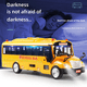 thumbnail image 3 of Autobús escolar de juguete grande amarillo con puertas que se pueden abrir para niños, 3 of 4