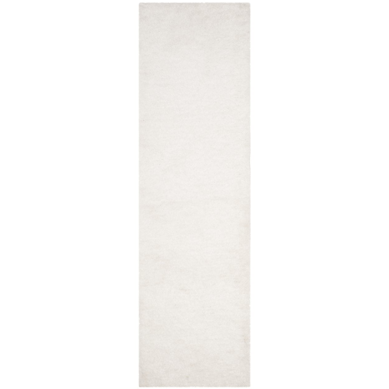 SAFAVIEH Sybella Solid Plush Polyester Sheep Shag Area Rug, Ivory, 8' x 10'