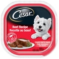 thumbnail image 1 of Cesar Classic Loaf in Sauce Beef Recipe Soft Wet Dog Food, 1 of 4