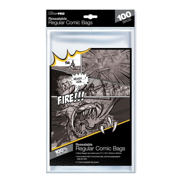 Fundas para Cartas Ultra Pro Tamaño Regular 18x27 cm Reutilizables