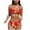 Red, variant on Bathing Suit Plus Size Two Piece Bathing Suit for Women Two Piece High Cut Swimsuit Bikini Sets for Women 2 Piece High Waisted Bathing Suit