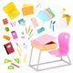 thumbnail image 3 of Conjunto de Escritorio Escolar Our Generation Flying Colors para Muñecas de 18 Pulgadas, 3 of 7