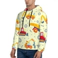 thumbnail image 3 of Bingfone Heavy Equipment Men'S Drawstring Hoodie Long Sleeve Pocket Sweatshirts-Xx-Large, 3 of 9