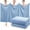 Haze Blue, variant on 2 count  Bath Towels, 40 x 80 Inch Giant Microfiber  Bath Sheets Ultra Soft Bathroom Microfiber Quick Dry Absorbent Shower Towels for  Camping Beach ()