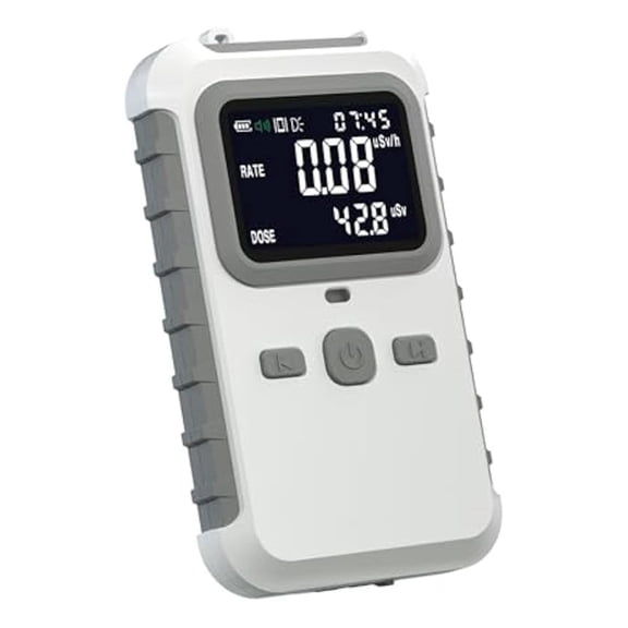 Nuclear Radiation Detector - Dosimeter with LCD Display, Gamma X-Ray Rechargeable Monitor Meter